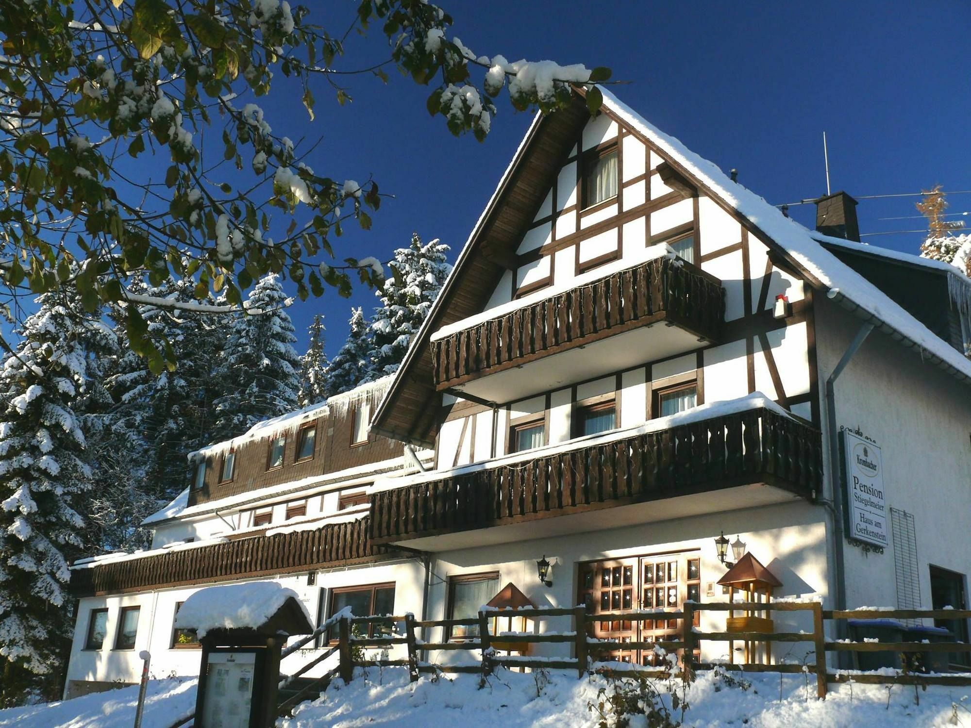 Pension Stiegelmeier Winterberg Exterior foto